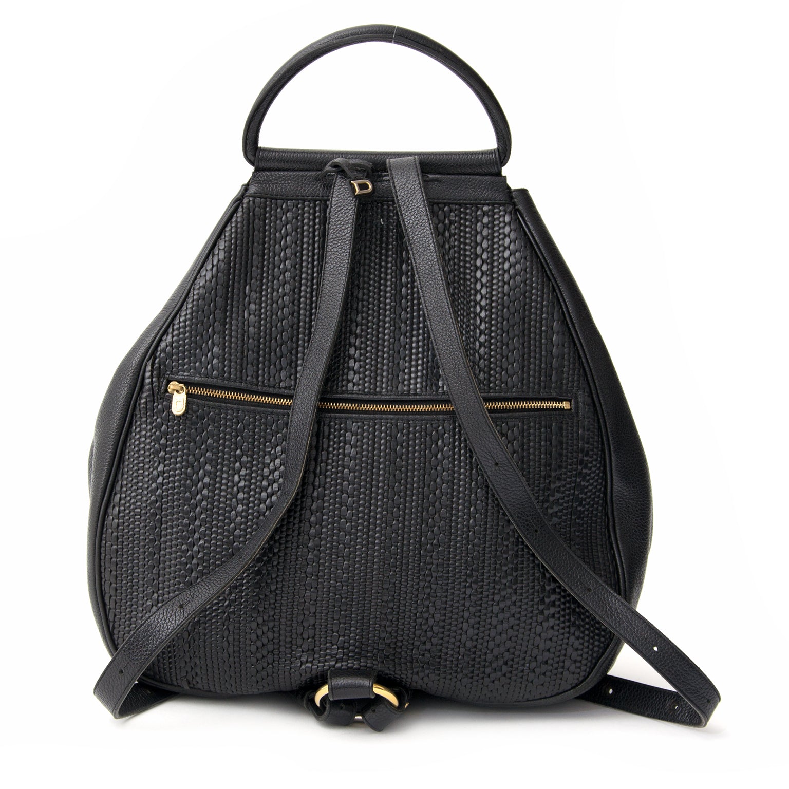 shop safe online secondhand designer Delvaux 'Toile de Cuir' Lucifer GHW at the best price webshop labellov