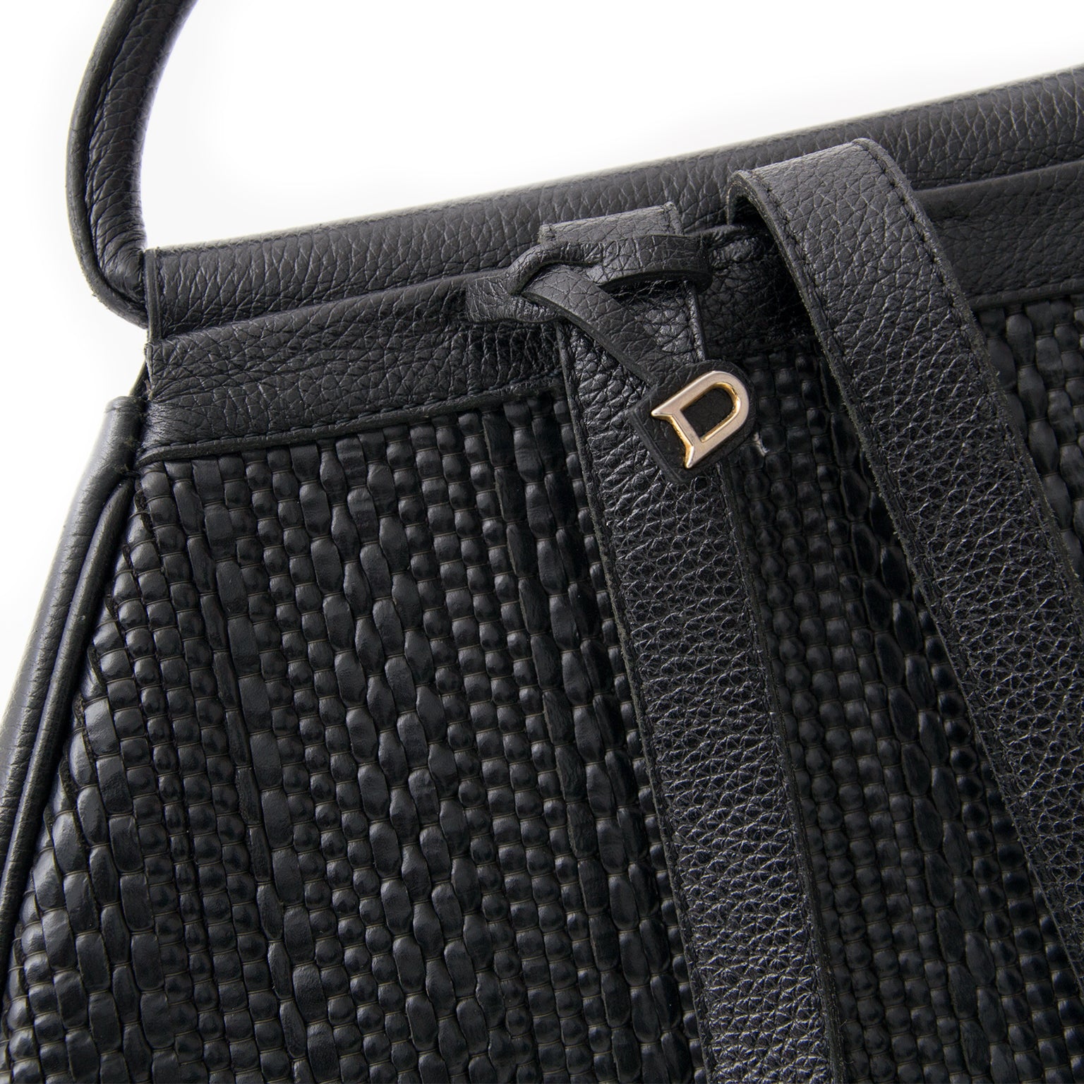 koop veilig online aan de beste prijs Delvaux 'Toile de Cuir' Lucifer GHW webshop labellov;com