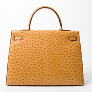 Hermes Kelly Tasche Ostrich gebraucht site www.labellov.com belgium, Antwerp