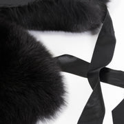 Achetez maintenant en ligne Bottega Veneta Black Fur Collar chez labellov.com