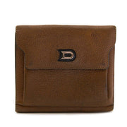 delvaux brown leather wallet now online for the best price at labellov.com