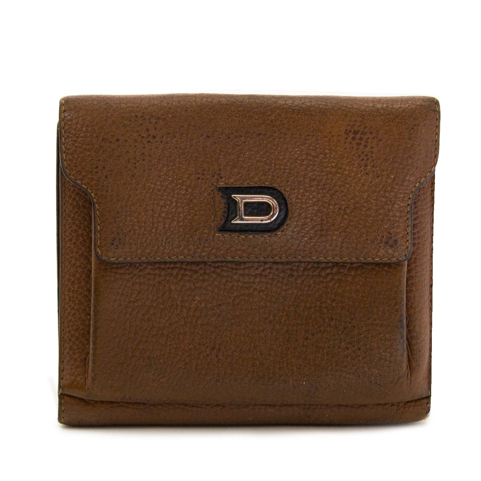 delvaux brown leather wallet now online for the best price at labellov.com