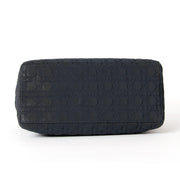 Lady Dior handtas in donkerblauw met gouden details voor de beste prijs bij Labellov Antwerp.