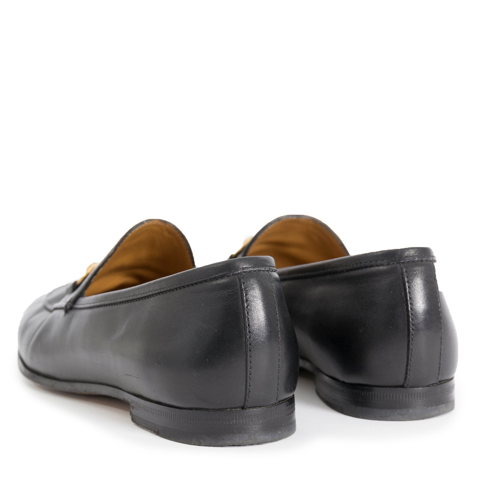 Gucci Jordaan Leather Loafer - size 38