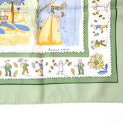Hermes Carré de soie Retour A La Terre. Shop tweedehands designer sjaals bij LabelLOV Antwerpen. Veilig online winkelen!