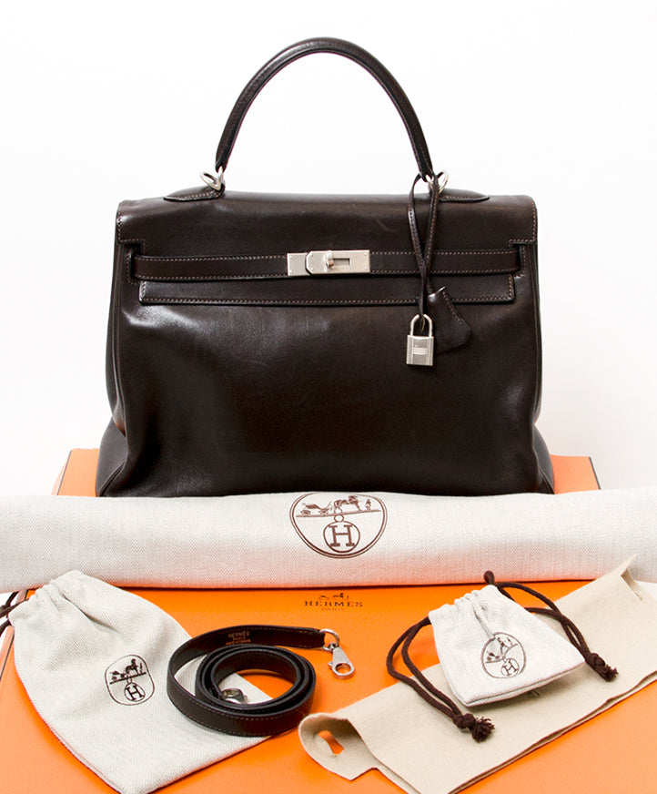 koop veilig online Hermes kelly 35 aan de beste prijs, tweedehands online webshop labellov