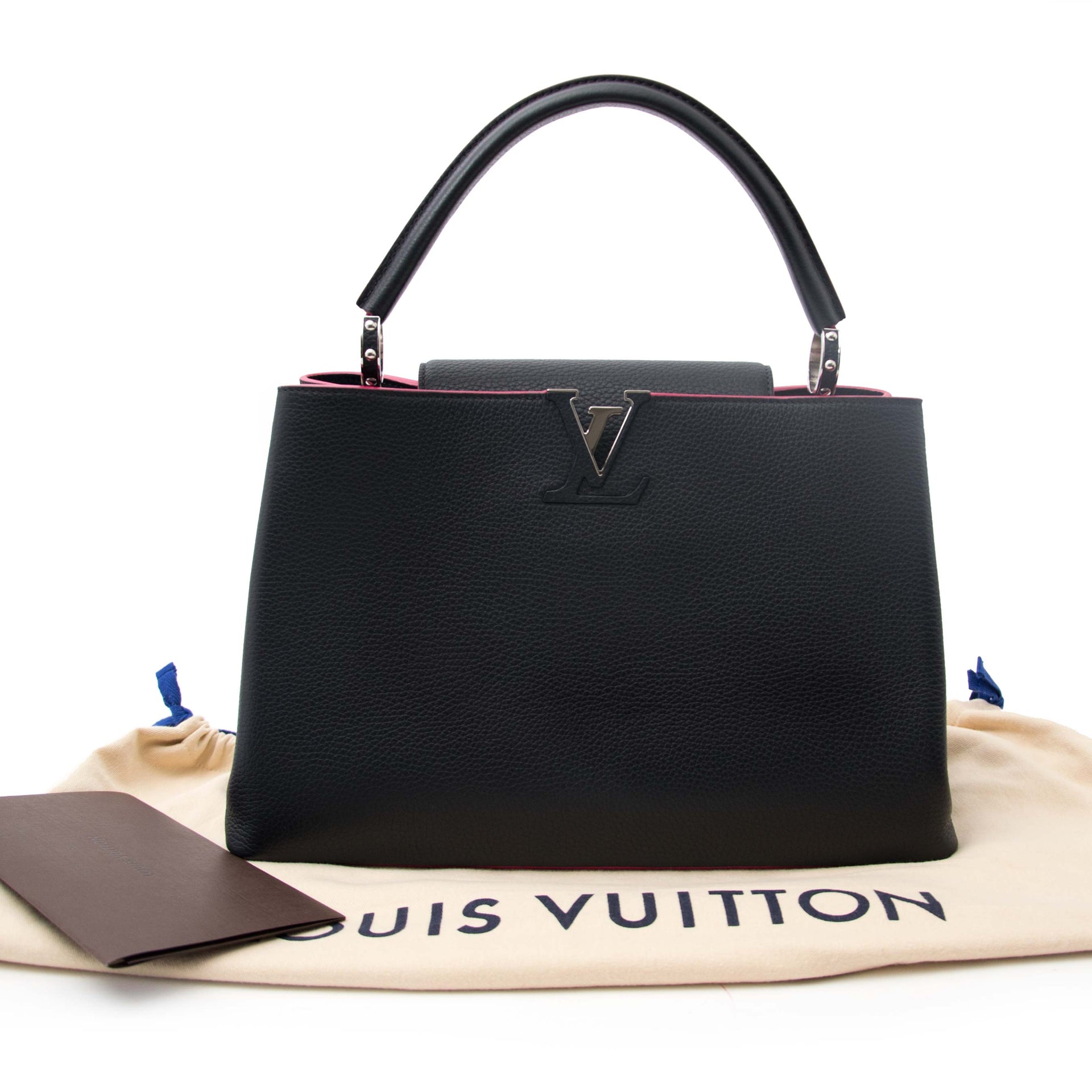 Louis vuitton capucines mm taurillon leder nu online te koop bij labellov.com tegen de beste prijs