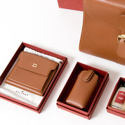 LabelLOV portefeuille en handta Delvaux cognac