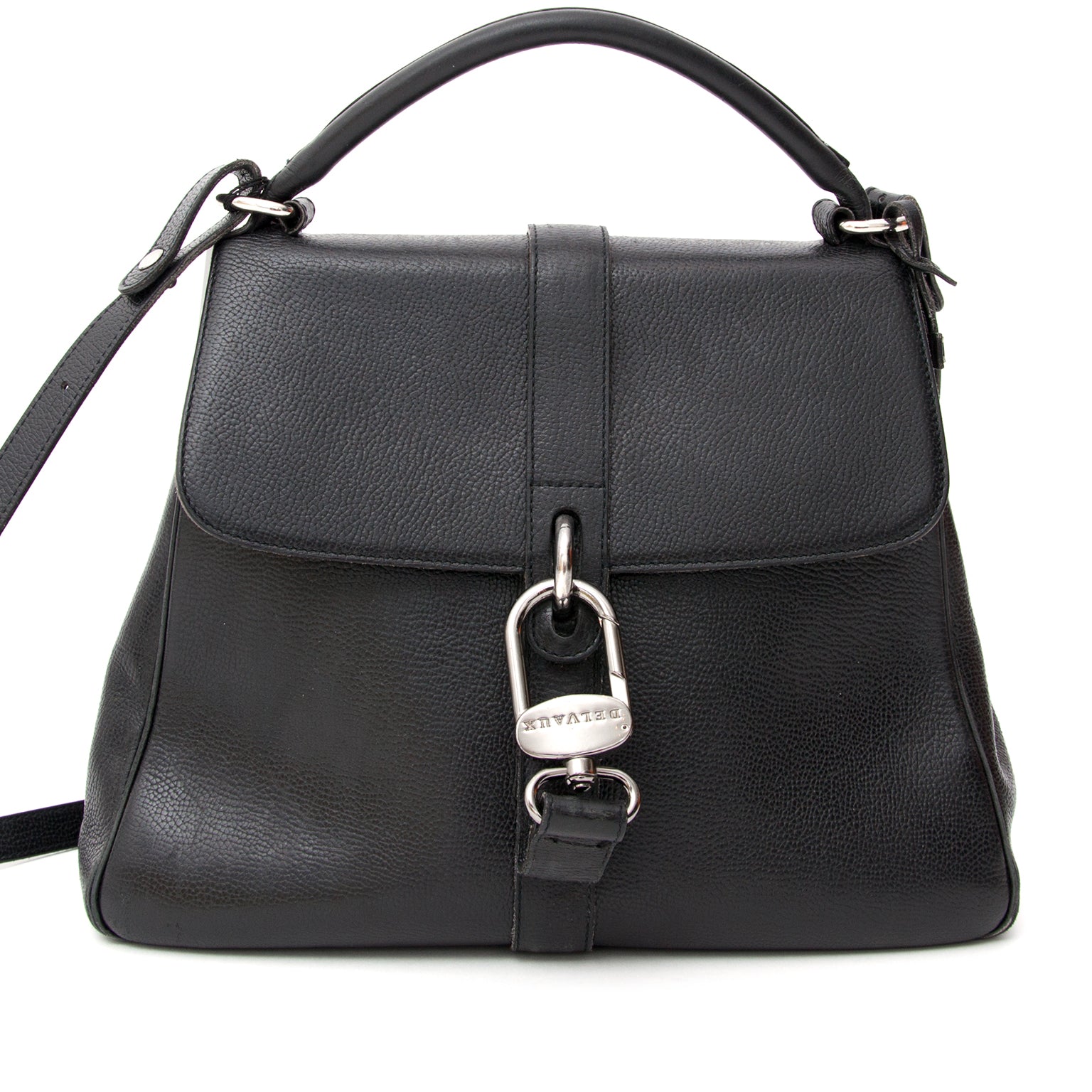 acheter safe et secure sac a main Delvaux cerceux pour le meilleur prix site en ligne labellov Delvaux Gin Fizz Black Handbag