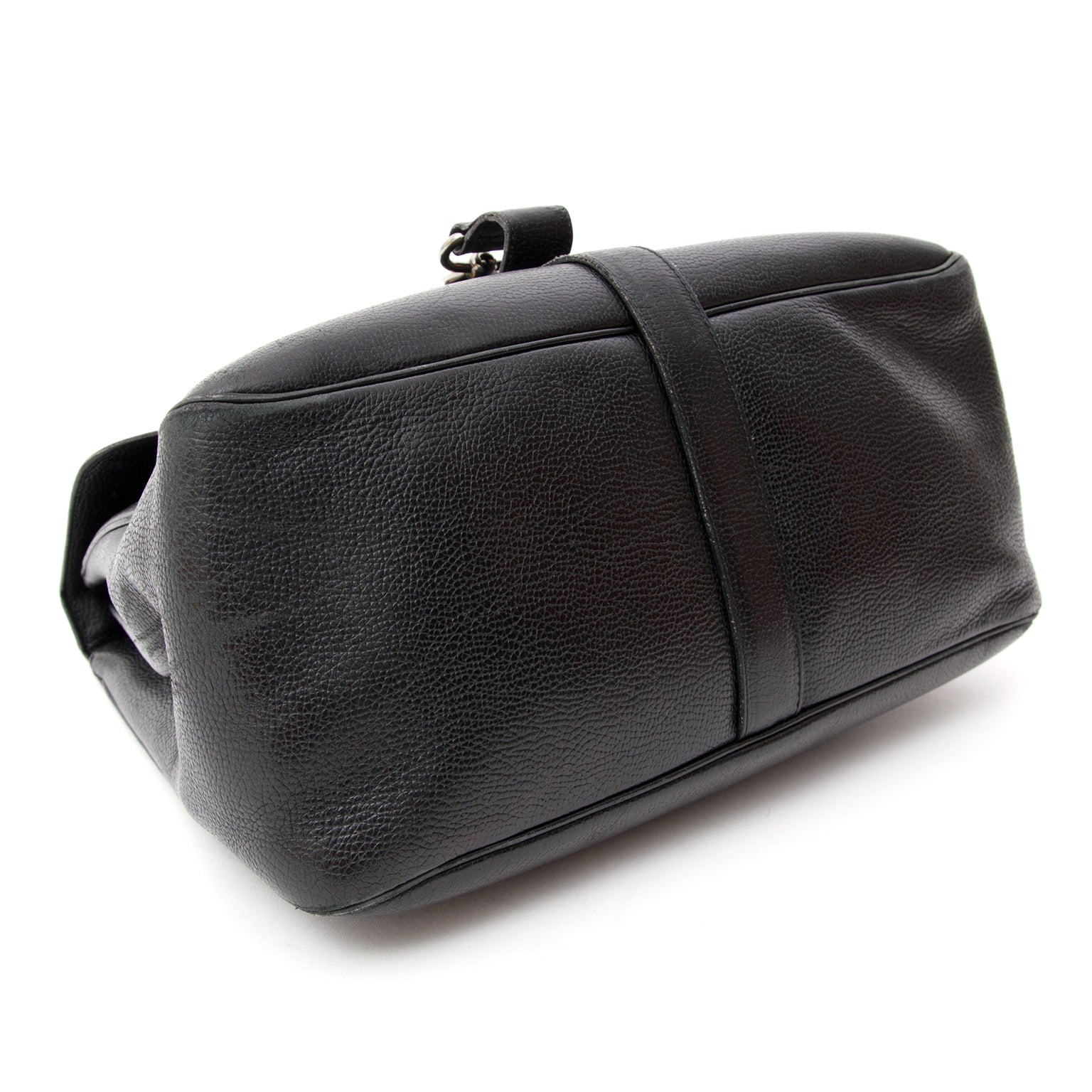 Vintage Delvaux Gin Fizz Black Handbag. Acheter en ligne seconde main