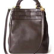 Buy Delvaux Brown Tote Bag with Shoulder Strap for the best price on Labellov.com