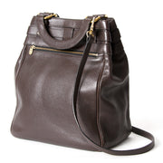 Buy Delvaux Brown Tote Bag with Shoulder Strap for the best price on Labellov.com