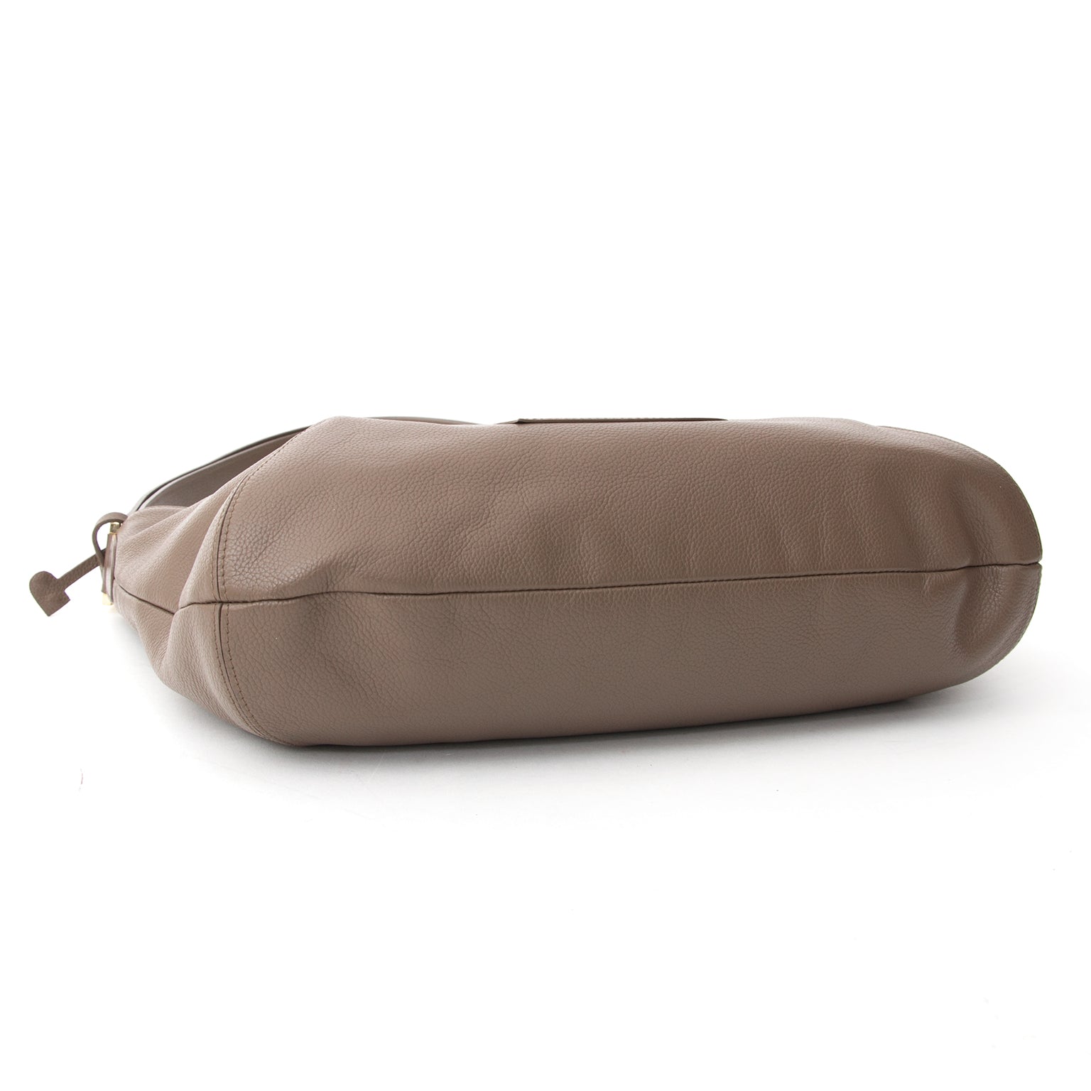 Delvaux Louise 'D' Hobo Bag Taupe worldwide shipping and safe and secure shopping
