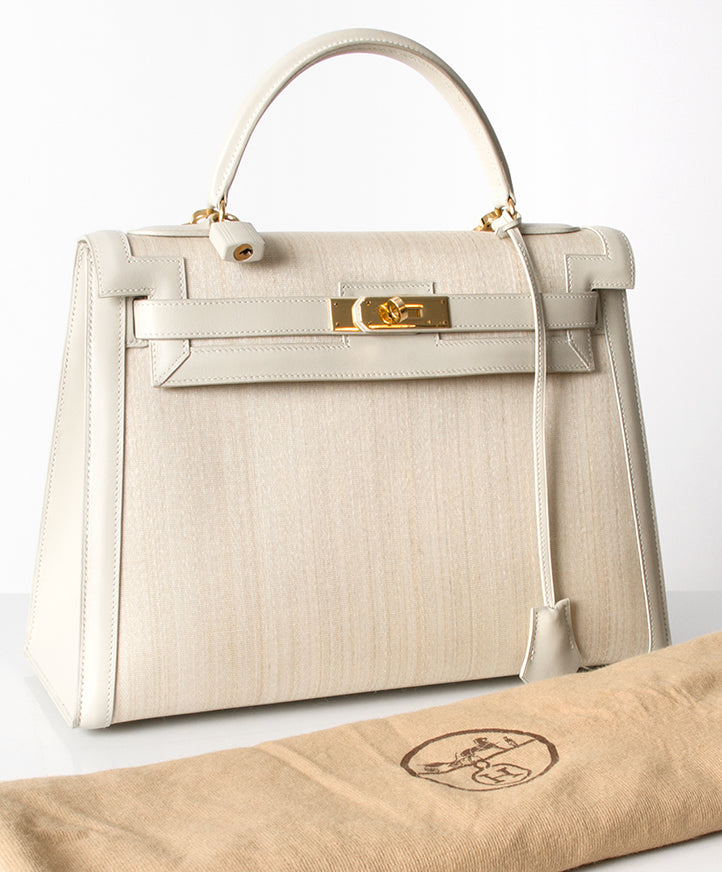 2de hands hermes kelly crinolin 32 net als nieuw 100% echt labellov belgie, Antwerpen
