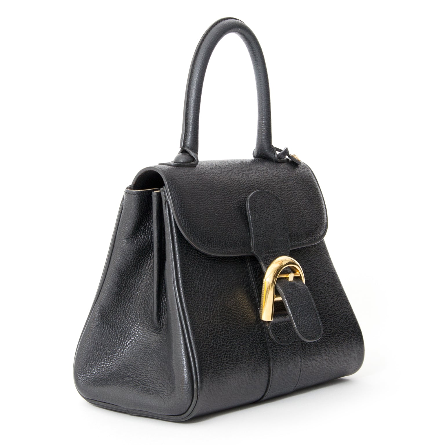 2de hands Delvaux Brilllant zwart medium model aan de beste prijs , 100% authentiek