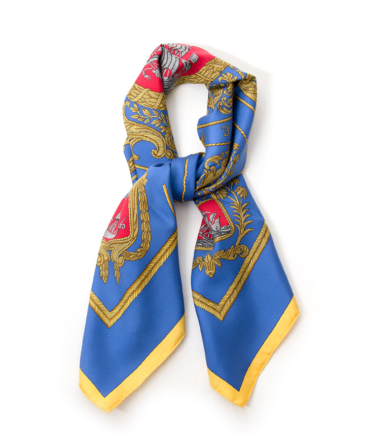 Hermès ' Les armes de Paris' Carré Scarf Buy safe online designer vintage