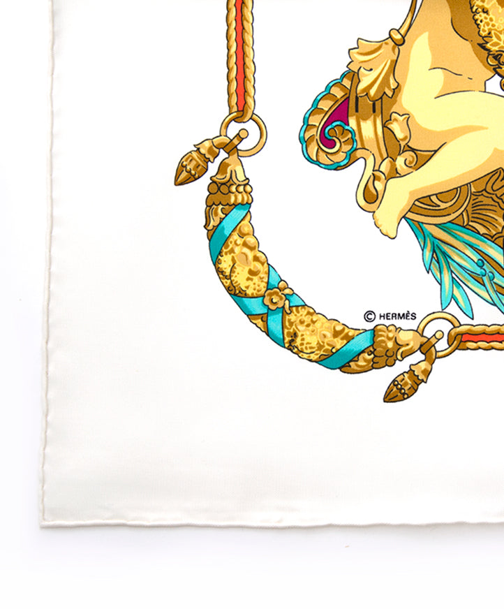 Hermès 'Hommage a charles garnier' carré sjaal koop veilig online nieuwe shop hermes 100% authentiek