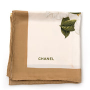 Chanel floral carré sjaal koop veilig online nieuwe shop hermes 100% authentiek
