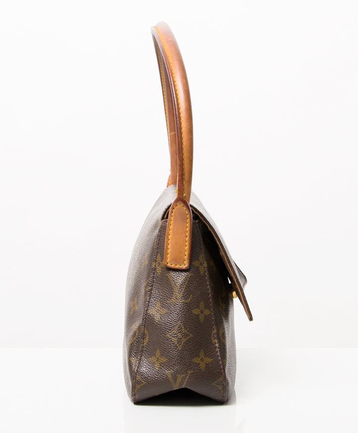 Louis Vuitton Monogram Mini Looping Sac a epaule vintage seconde main 100% authentic