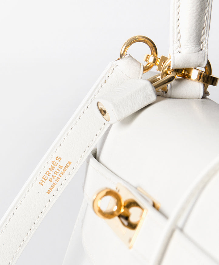 Authentic Hermès Kelly Bag GHW Shoulder Strap Hermès Black Kelly Bag seconde main authentique marques luxe designer en ligne shopping en vogue mode style webshop Anvers Belgique LabelLOV