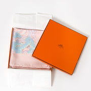 Hermès 'A Contre Courant' Silk Carré Scarf sjaal authentiek tweedehands veilig online shoppen winkelen online webshop LabelLOV Antwerpen België mode stijl luxemerken luxe designer ontwerper