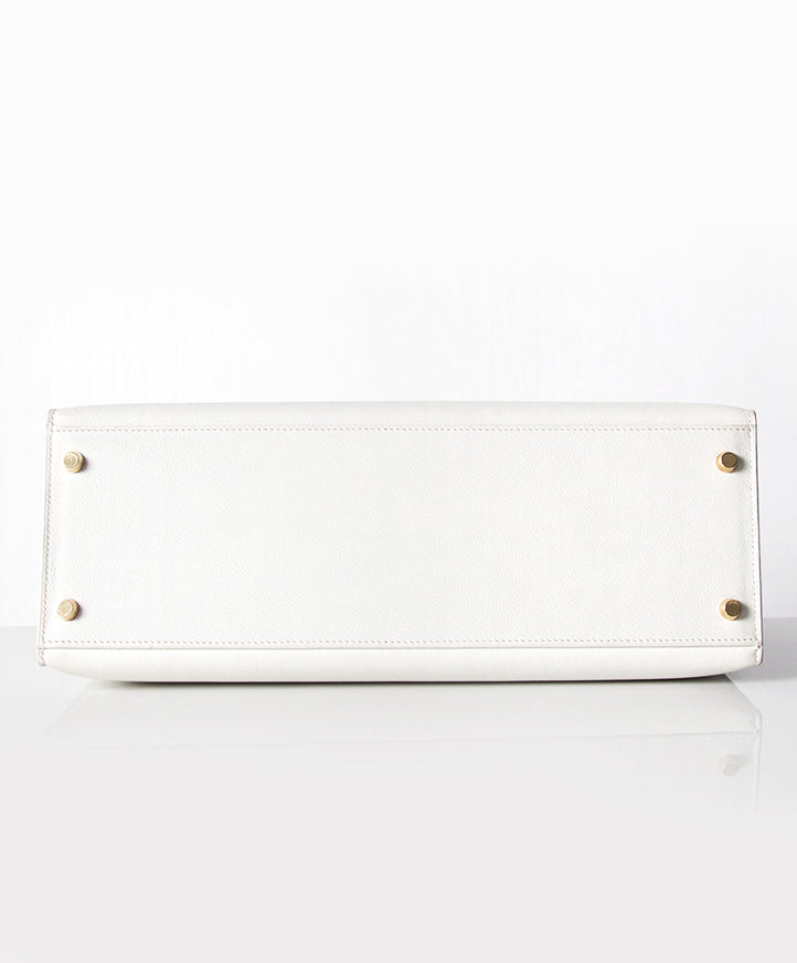 Authentic Hermès Kelly Bag GHW Shoulder Strap secondhand authentic designer luxury bags high-end labels online safe shopping webshop Antwerp Belgium LabelLOV fashion style