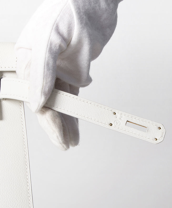 Authentic Hermès Kelly Bag GHW Shoulder Strap secondhand authentic designer luxury bags high-end labels online safe shopping webshop Antwerp Belgium LabelLOV fashion style