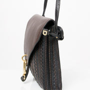 Acheter en ligne seconde main 100% authentic delvaux sac a epaule en brune pour le meilleur prix