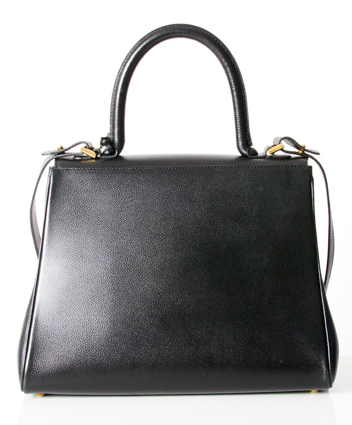 Delvaux Black Brillant MM with Strap veilig online shoppen webshop Antwerpen België LabelLOV designer merken luxemerken luxetassen tassen handtassen mode stijl