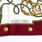 Hermès 'Key' carré écharpe pour le meilleur prix site en ligne labellov