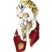 Hermès 'Key' carré scarf Buy safe online e-shop designer vintage 100% real authentic