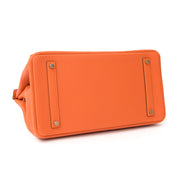 acheter en ligne neuf 100% authentic sac a main Hermes Birkin 35 Orange H Togo