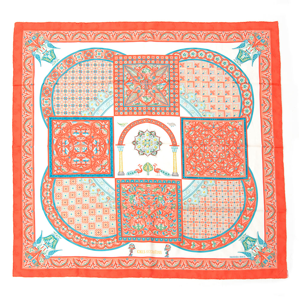 Ciels Byzantins. Achetez de vintage Hermes scarves pour le bon prix chez LabelLOV. Faire du shopping en ligne en toute sécurité.