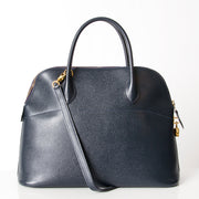 Hermès Bolide 35 Navy Blue Bag authentic secondhand safe online shopping webshop LabelLOV Antwerp Belgium luxury brands designer high end labels fashion style bags