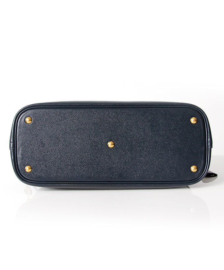 Hermès Bolide 35 Navy Blue Bag authentic secondhand safe online shopping webshop LabelLOV Antwerp Belgium luxury brands designer high end labels fashion style bags