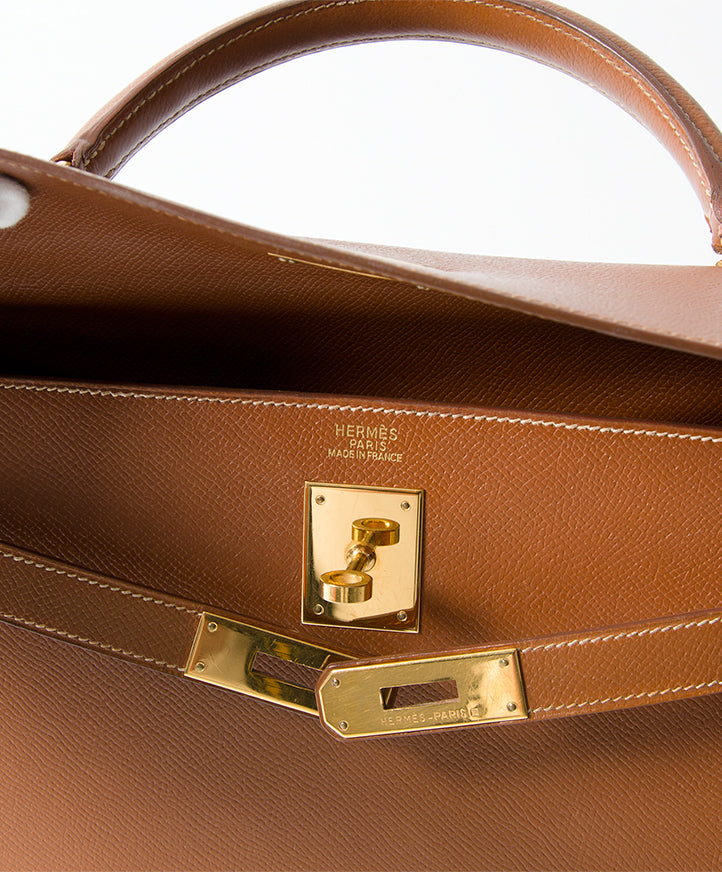 seconde main pour le meilleur prix sac a main Hermes Kelly comme neuf 100% authentic site en ligne