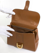 Delvaux Brillant MM Cognac tweedehands delvaux handtassen te koop online