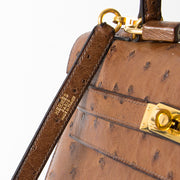 Hermès Kelly Bag Ostrich GHW With Strap acheter en ligne unique Hermes Kelly 32 comme neuf piece unique hermes site en ligne labellov