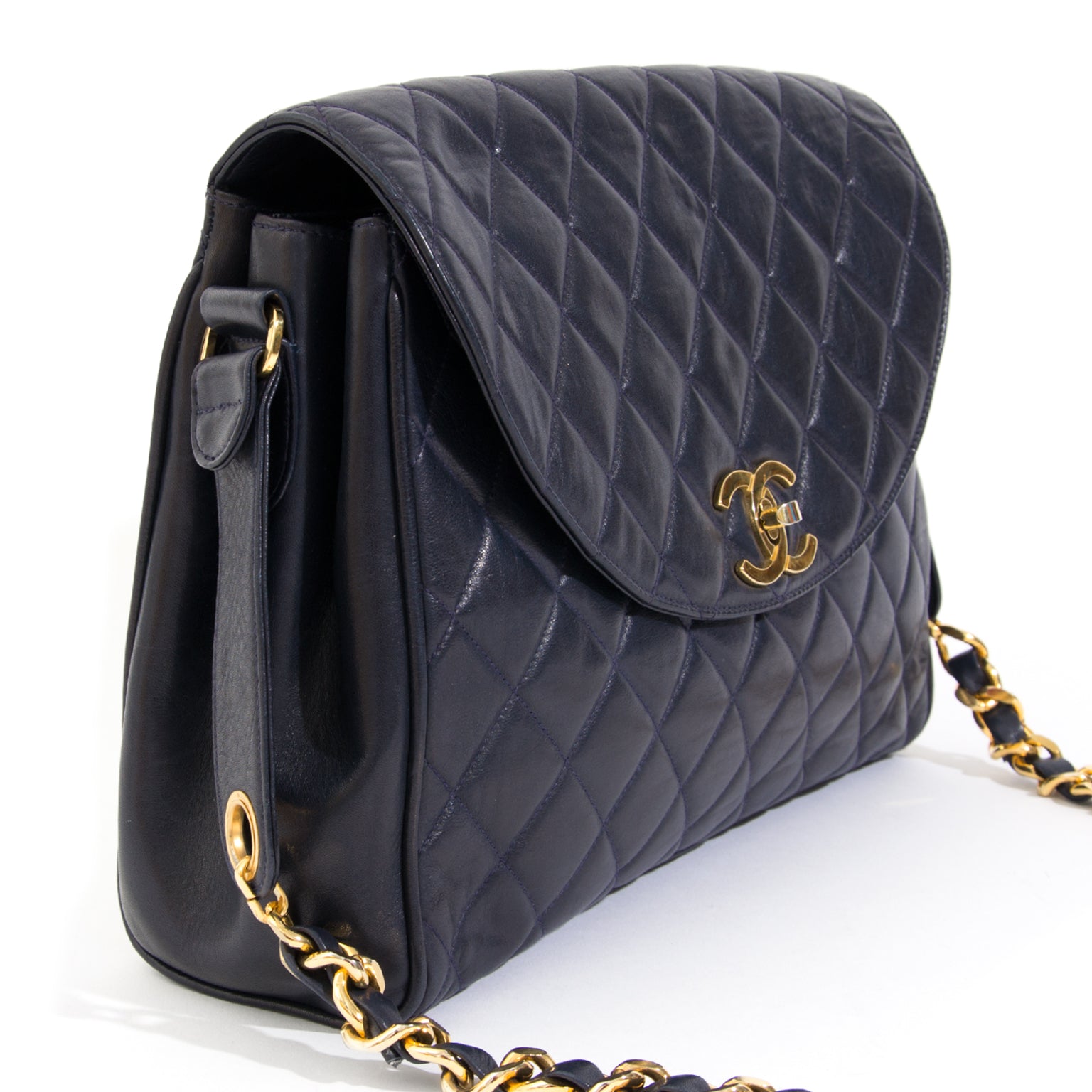 acheter enligne seconde main sac a main chanel handbag golden chain pour le meilleur prix