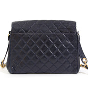 koop snel en veilig online vintage 100% Chanel Vintage Flap Bag Golden Chain