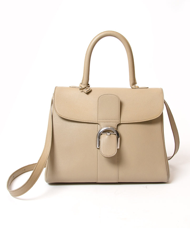 Delvaux Brillant MM Jumping 'Plume' Bag GHW. Buy and sell authentic secondhand Delvaux bags at the right price at LabelLOV vintage webshop. Safe and secure online shopping. Koop authentieke tweedehands Delvaux tassen bij LabelLOV.