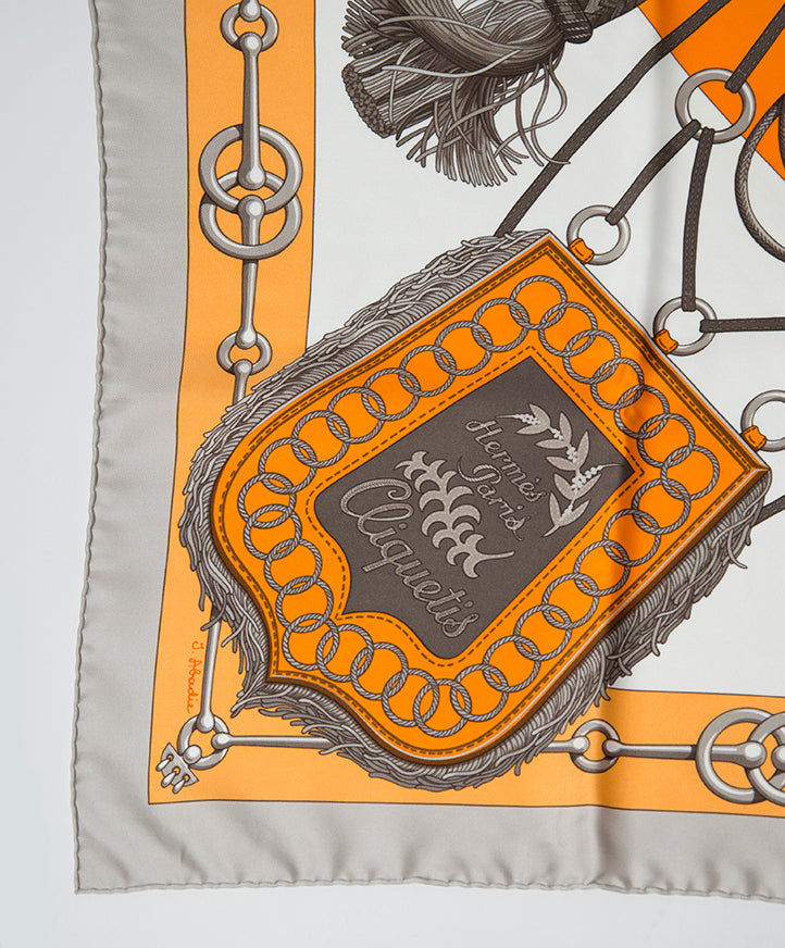 Hermès "Paris Cliquetis" Scarf