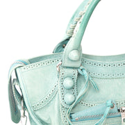Balenciaga Maldives Giant Brogues Handbag 2de hands balenciaga city
