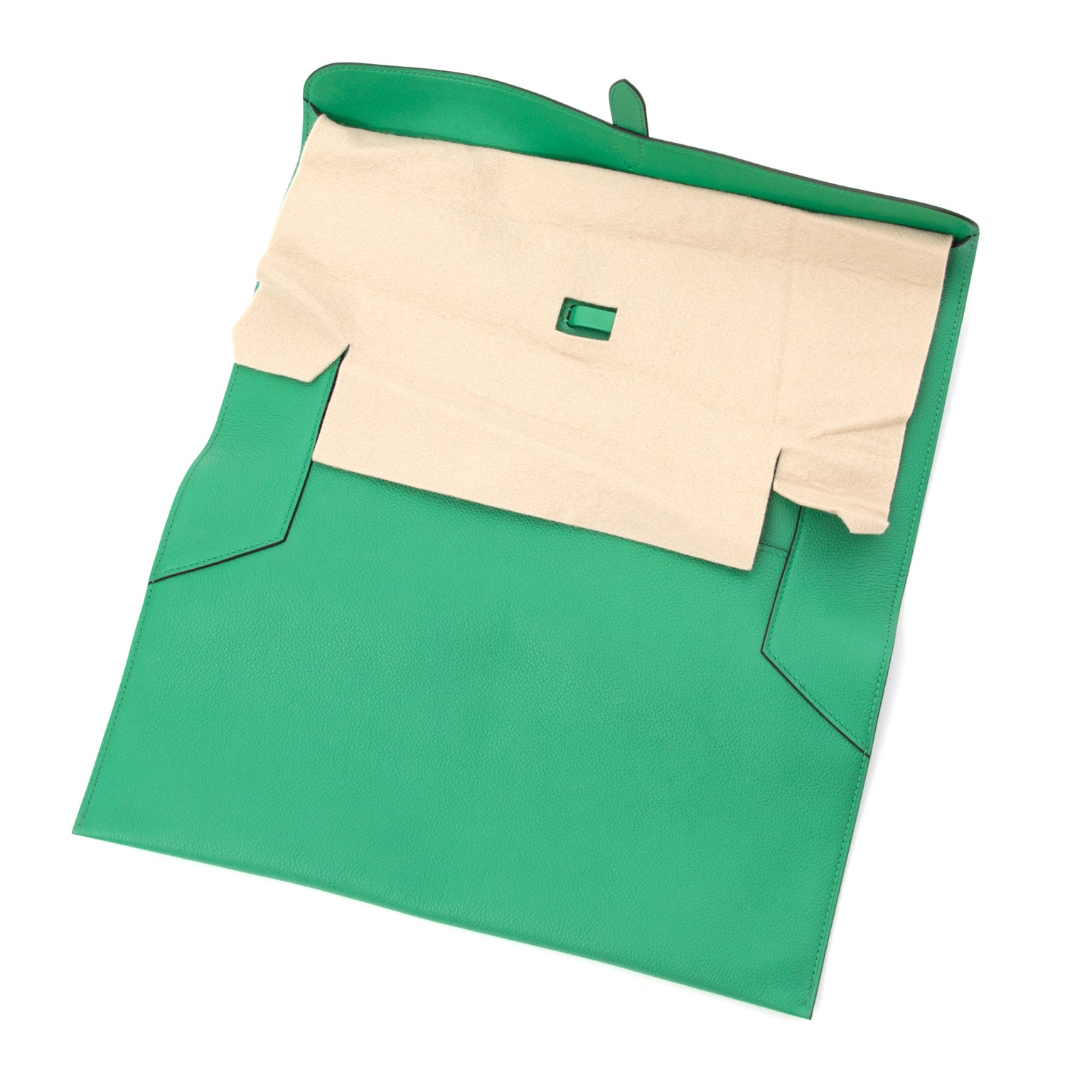 Hermes PliPlat Clutch te koop aangeboden groene hermes clutch 100% authentiek nieuw gekocht in winkel