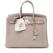Hermès Birkin Gris Tourterelle 35 Togo PHW seconde main en ligne acheter prix correcte