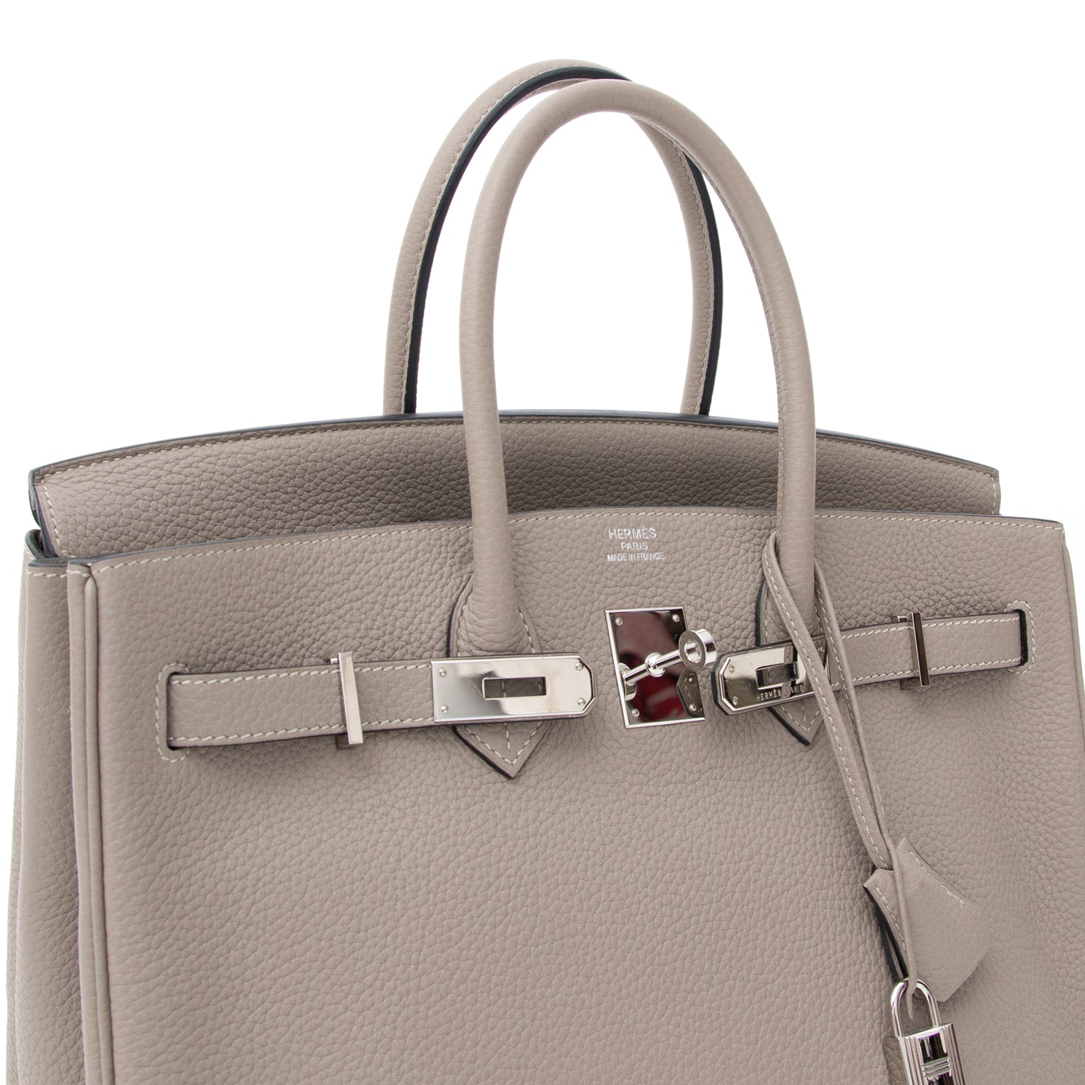 Hermès Birkin Gris Tourterelle 35 Togo PHWKoop authentieke tweedehands Hermès met juiste prijs bij LabelLOV.