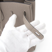 Hermès Birkin Gris Tourterelle 35 Togo PHW Fresh from the Hermès store, this is the famous Birkin tote