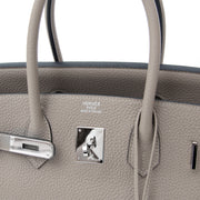 Safe and secure online shopping. Koop authentieke tweedehands Hermès birkin handtas grijs met juiste prijs bij LabelLOV.