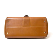 buy safe online second hand designer Delvaux cognac leather brillant for the best price as new worldwide shipping labellov antwerp