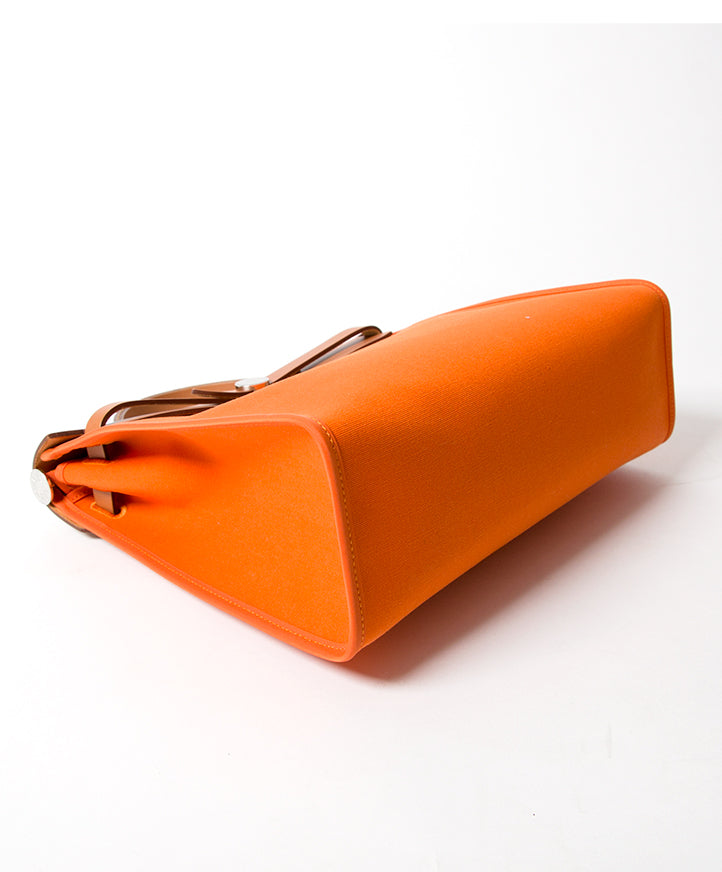 2dehands orangje hermes herbag zip 31 aan de beste prijs onliine webshop